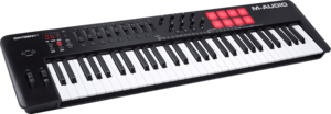 OXYGEN61V M-Audio – Clavier maitre midi 61 notes 8 pads