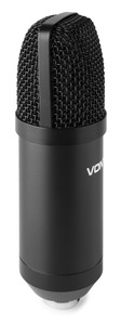 CMS300B Vonyx - Micro USB Studio / Gaming noir avec support et filtre anti pop