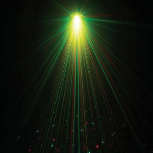 Projecteur multifonction Power lighting 9 leds 9w  laser et strobe