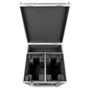 Flight de 2 Nereid760 BeamZ Pro – 2 Lyres Wash Bee Eyes 7 X 60W RGBW IP65 en Flightcase