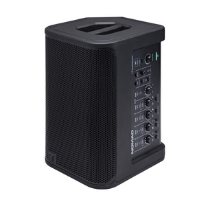 Pack Nomad + housse Audiophony - Enceinte autonome avec mixage 5 entrées bluetooth et housse