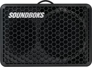 Pack Sounboks GO + batterie supplémentaire - Enceinte autonome IP65 noire avec 2 batteries USB-c