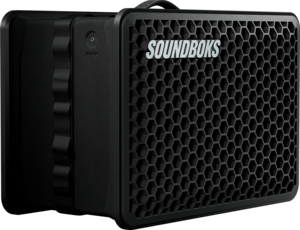 Pack Sounboks GO + batterie supplémentaire - Enceinte autonome IP65 noire avec 2 batteries USB-c