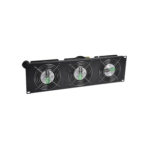 PLR-3FAN 3U Power acoustics - Plaque de rack 3U avec 3 ventilateurs