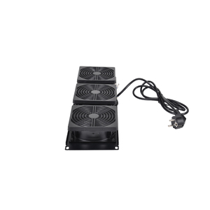 PLR-3FAN 3U Power acoustics - Plaque de rack 3U avec 3 ventilateurs