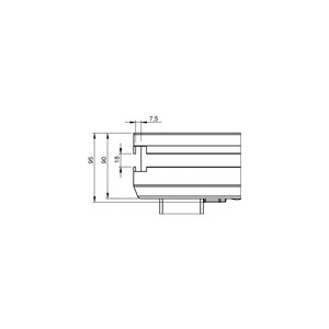 PLTS-2×0,5 ConteStage – Plateau de praticable 20m * 50cm 750kg/M2