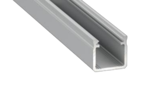 Profilé aluminium TypeY 17X18mm pour ruban de led de 2m