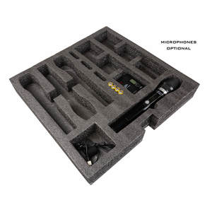 Rack Drawer MIC-FOAM - Mousse compartimentée pour rangement micro HF en tiroir