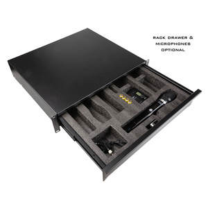 Rack Drawer MIC-FOAM - Mousse compartimentée pour rangement micro HF en tiroir