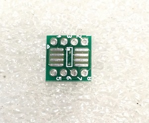 Plaque PCB adaptateur CI cms DIP8 vers SOP 8 et SSOP8