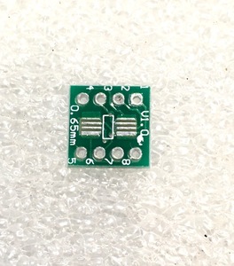 Plaque PCB adaptateur CI cms DIP8 vers SOP 8 et SSOP8