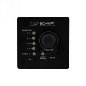 SC-WP1 DAP Audio - Télécommande murale noire pour SC-5.2