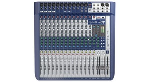 Soundcraft Signature 16 table de mixage analogique USB 16 voies EQ 3 bandes 4 aux