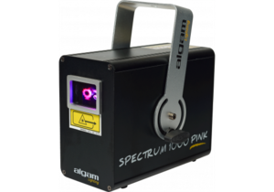 Spectrum 1000 PINK ALGAM LIGHTING Laser d'animation monocouleur rose 1000mW