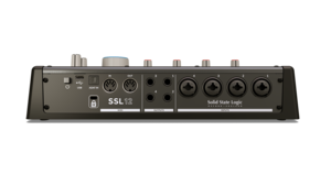 SSL12 Solide State Logic - Carte son 4 entrées 4 sorties + 8 adat et midi