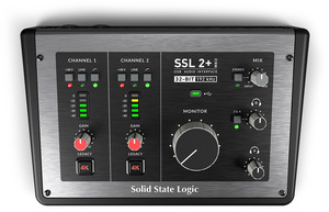 SSL2+ MKII SSL - Carte son USB-C 2 entrées 4 sorties et midi