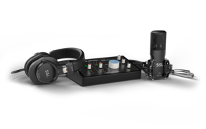 SSL2+ RECORDINGPACK - Pack d'enregistrement voix carte son SSL2+ +avec micro studio et casque