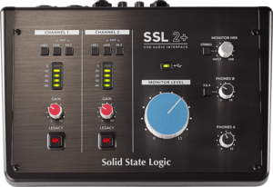 SSL2+ RECORDINGPACK - Pack d'enregistrement voix carte son SSL2+ +avec micro studio et casque