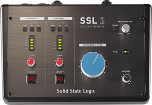 SSL2 RECORDINGPACK - Pack d'enregistrement voix carte son + micro studio + casque