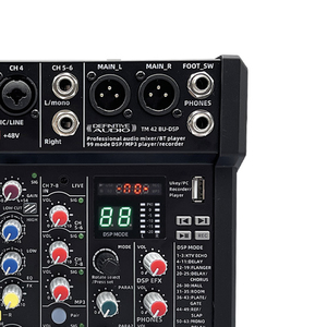 TM 42 BU-DSP Definitive audio - Table de mixage 7 canaux - Effet, lecteur USB et bluetooth