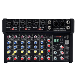 TM 62 BU-DSP Definitive audio - Table de mixage 9 canaux - Effet, lecteur USB et bluetooth