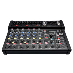 TM 62 BU-DSP Definitive audio - Table de mixage 9 canaux - Effet, lecteur USB et bluetooth