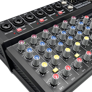 TM 62 BU-DSP Definitive audio - Table de mixage 9 canaux - Effet, lecteur USB et bluetooth