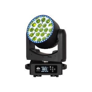 VIZIPIX Z19 ADJ - Lyre Wash 19 X 30W RGBL avec effet aura et ring lumineux