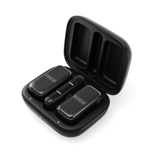 Wireless micro C Rode - Système de micro pour téléphone 2 micros noirs + 1 récepteur USB-C
