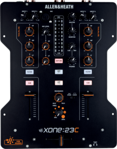 Xone 23c Allen & Heath - Table de mixage DJ 2 voies + USB.