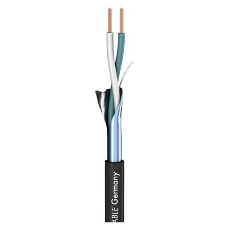 Image principale du produit SC-Isopod SO-F22 noir sommer cable - Câble audio FRNC 2x0.22 pour installation