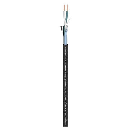 Image secondaire du produit SC-Isopod SO-F22 noir sommer cable - Câble audio FRNC 2x0.22 pour installation