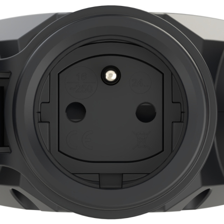 Image secondaire du produit 243711-ssc PCE - Prise femelle triple PC16 16A IP54 pour cordon