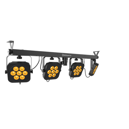 Image nº4 du produit 4BAR Quad ILS Chauvet DJ - Set de 4 projecteurs RGBA avec commande à pied, auto, DMX et ILS