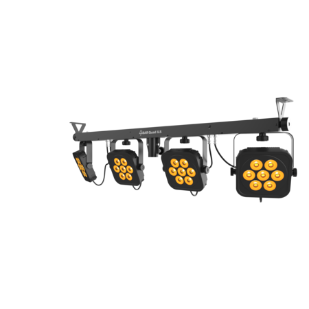 Image nº5 du produit 4BAR Quad ILS Chauvet DJ - Set de 4 projecteurs RGBA avec commande à pied, auto, DMX et ILS