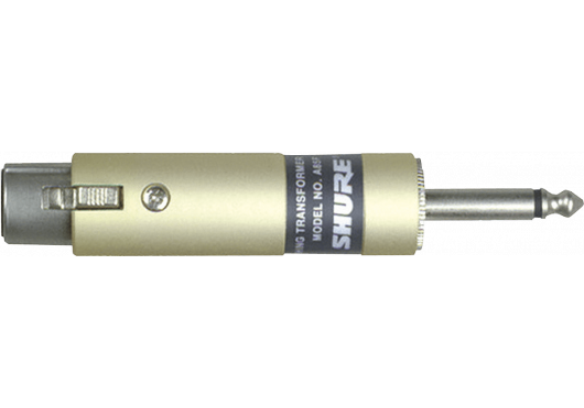 Image principale du produit A85F Shure - Transformateur de niveau micro