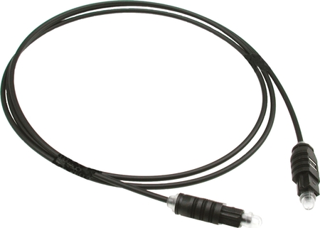 Image principale du produit FO01TT Klotz - Câble fibre optique slim ADAT Tos-link SPdif 1m