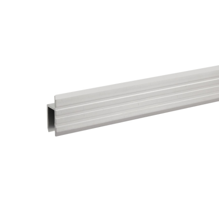 Image principale du produit Adam Hall Hardware 6130 - Profilé aluminium en h pour Portes de Service matériau 9,5 mm, prix au mètre