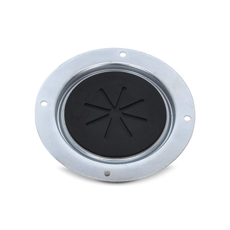 Image principale du produit Adam Hall Hardware 87973 - Sortie de câble ronde dans coque encastrable