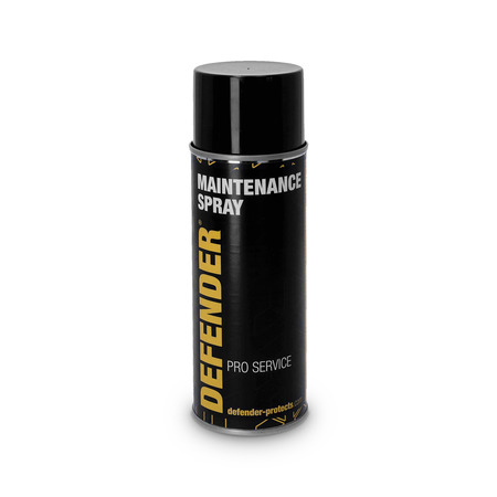 Image principale du produit MAINTENANCE SPRAY 400ml Defender - Lubrifiant silicone transparent pour pièces mobiles