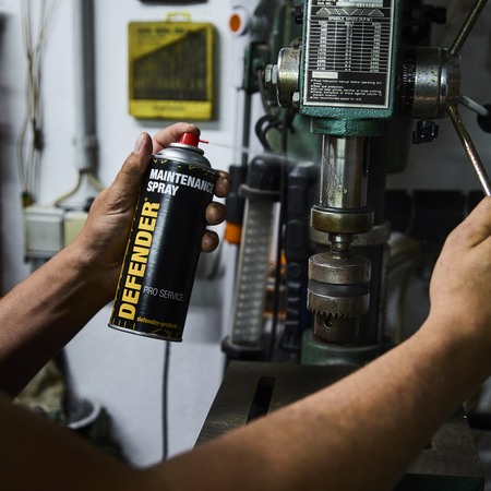 Image nº13 du produit MAINTENANCE SPRAY 400ml Defender - Lubrifiant silicone transparent pour pièces mobiles