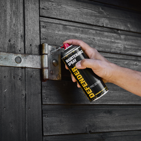 Image nº14 du produit MAINTENANCE SPRAY 400ml Defender - Lubrifiant silicone transparent pour pièces mobiles