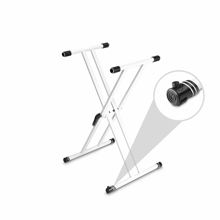 Image secondaire du produit Gravity KSX 2 W - Stand pour Clavier en X, deux niveaux blanc