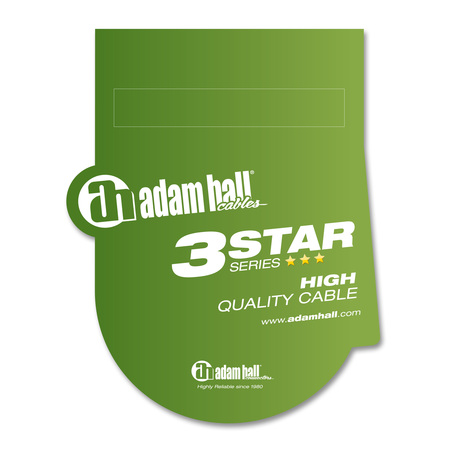 Image nº8 du produit Adam Hall Cables 3 STAR BVV 0015 SET - Jeu de 6 câbles patch 6,3 mm Jack Stereo 0,15 m