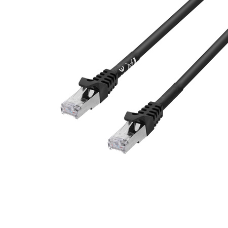 Image principale du produit Cable RJ45 CAT6A S/FTP 1m noir