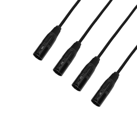 Image secondaire du produit Adam Hall Cables 4 STAR CATBOX XM5 - Audio & DMX, adaptateur AES/EBU vers XLR cat 5 pôles mâle