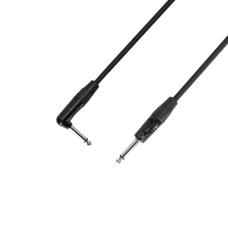 Image principale du produit Câble d'instrument REAN jack 6,3 mm coudé sur jack 6,3 mm 1,5m