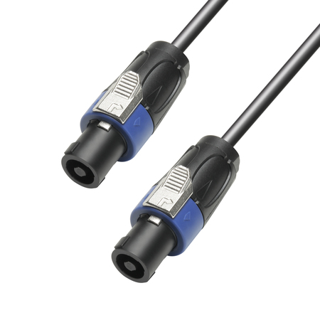 Image principale du produit Adam Hall Cables K 4 S 225 SS 0100 - Câble Enceintes 2 x 2,5 mm² Connecteur Enceinte standard 2 points vers Connecteur Enceinte standard 2 points 1 m