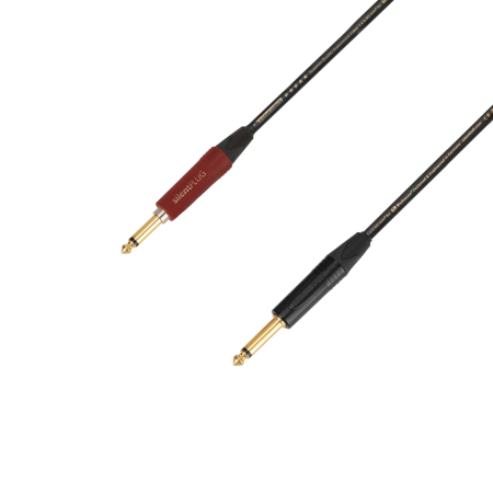 Image principale du produit PALMER Câble Jack 6.35 TS Mâle vers Jack TS mâle Silent - 3m