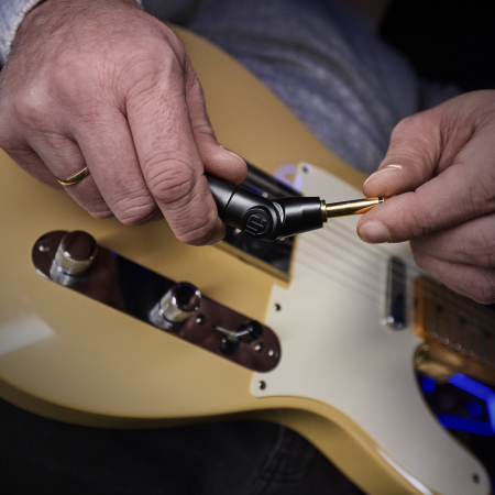 Image nº6 du produit Câble d’instrument jack droit et coudé Adam Hall FLIPJACK de Palmer 9 m